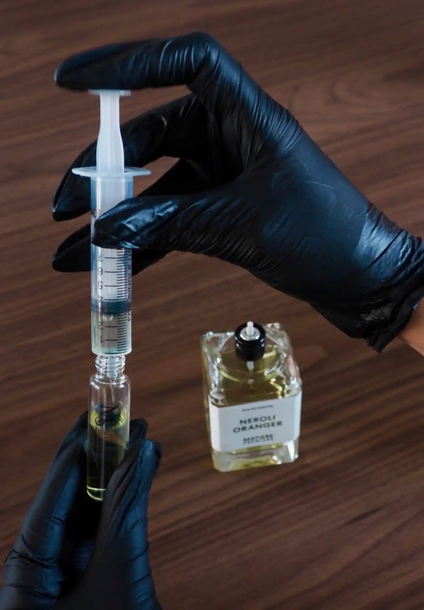 Transfert du parfum