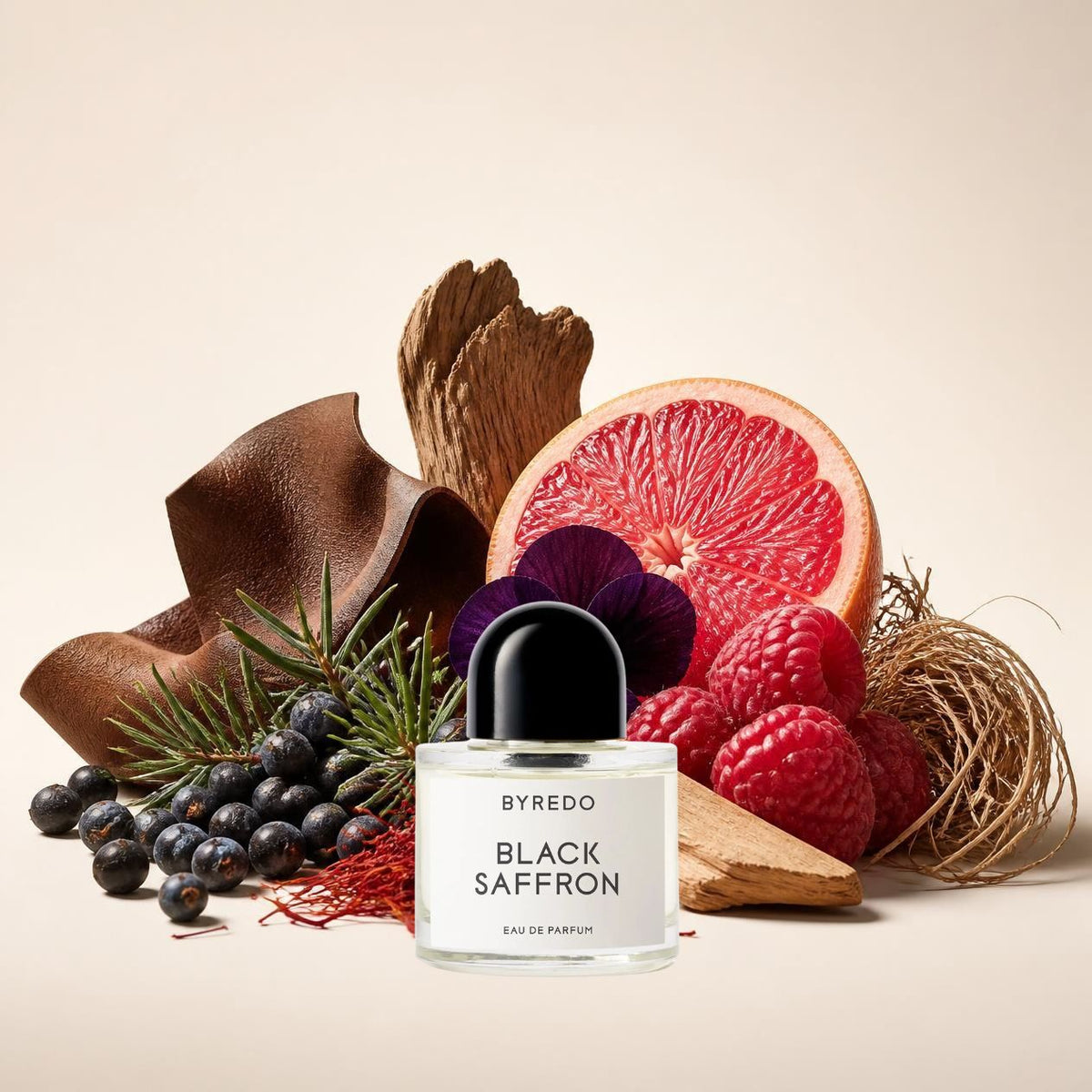 Notes olfactives Byredo Black Saffron - Eau de Parfum Maison Matheis