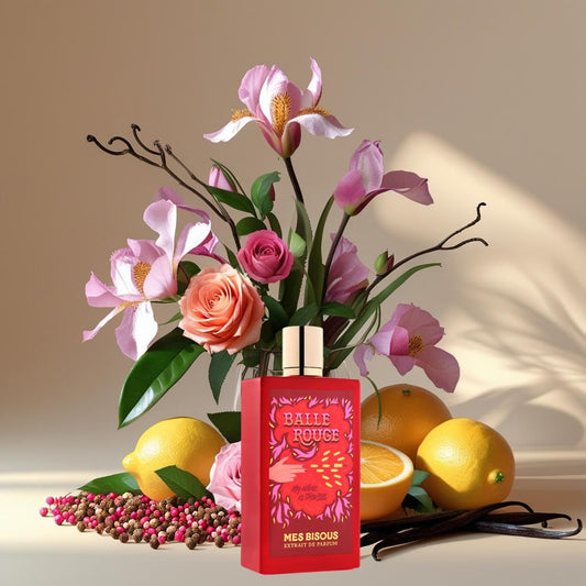 Échantillon Mes Bisous Balle Rouge - Extrait de Parfum Maison Matheis