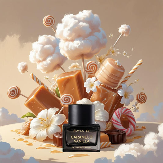 Échantillon New Notes Caramelo Vanilla - Extrait de parfum Maison Matheis