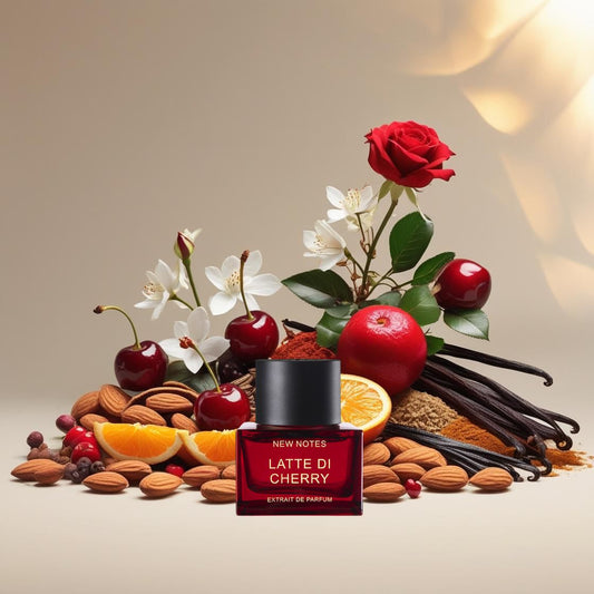 Échantillon New Notes Latte Di Cherry - Extrait de Parfum Maison Matheis