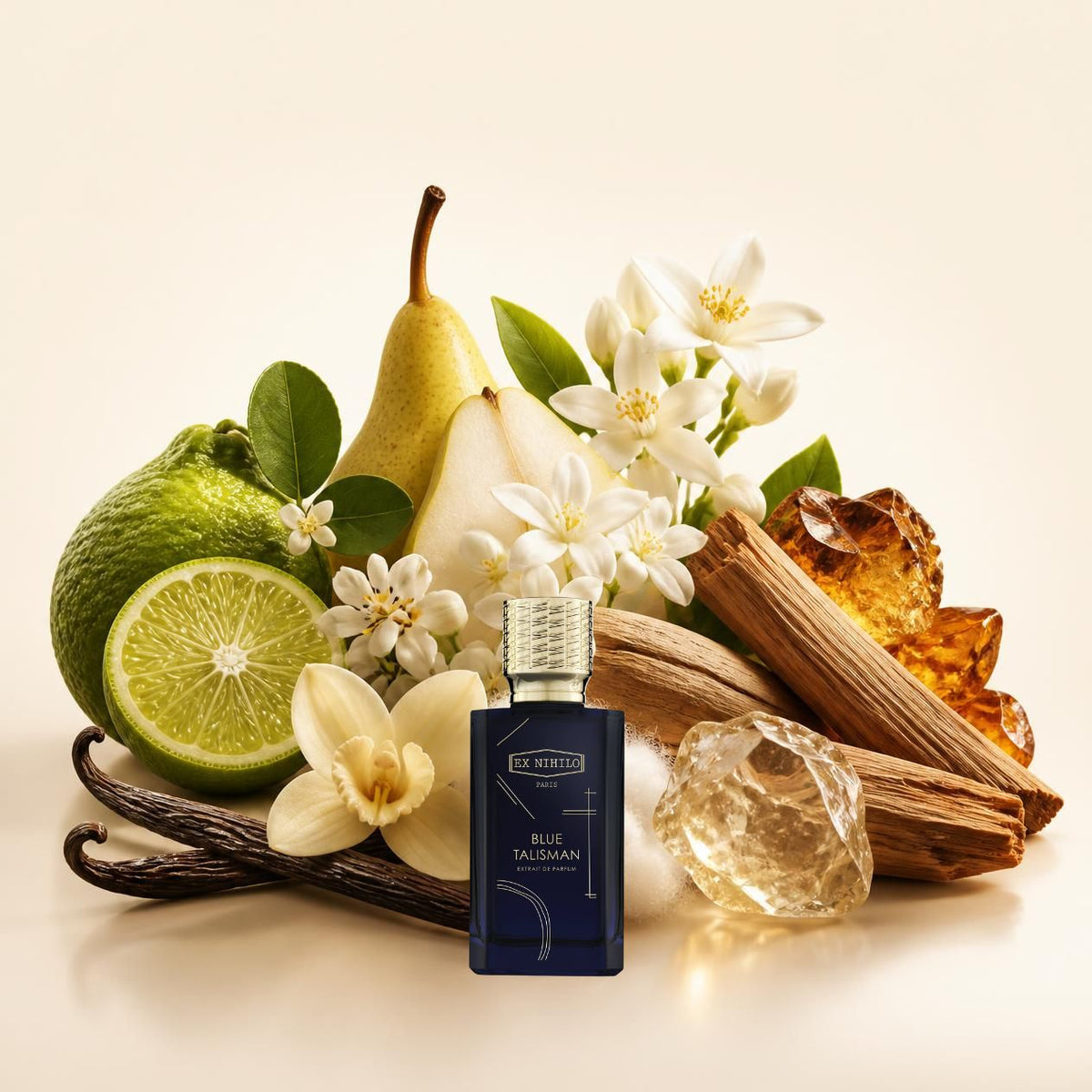 Notes olfactives Ex Nihilo Blue Talisman - Extrait de Parfum Maison Matheis