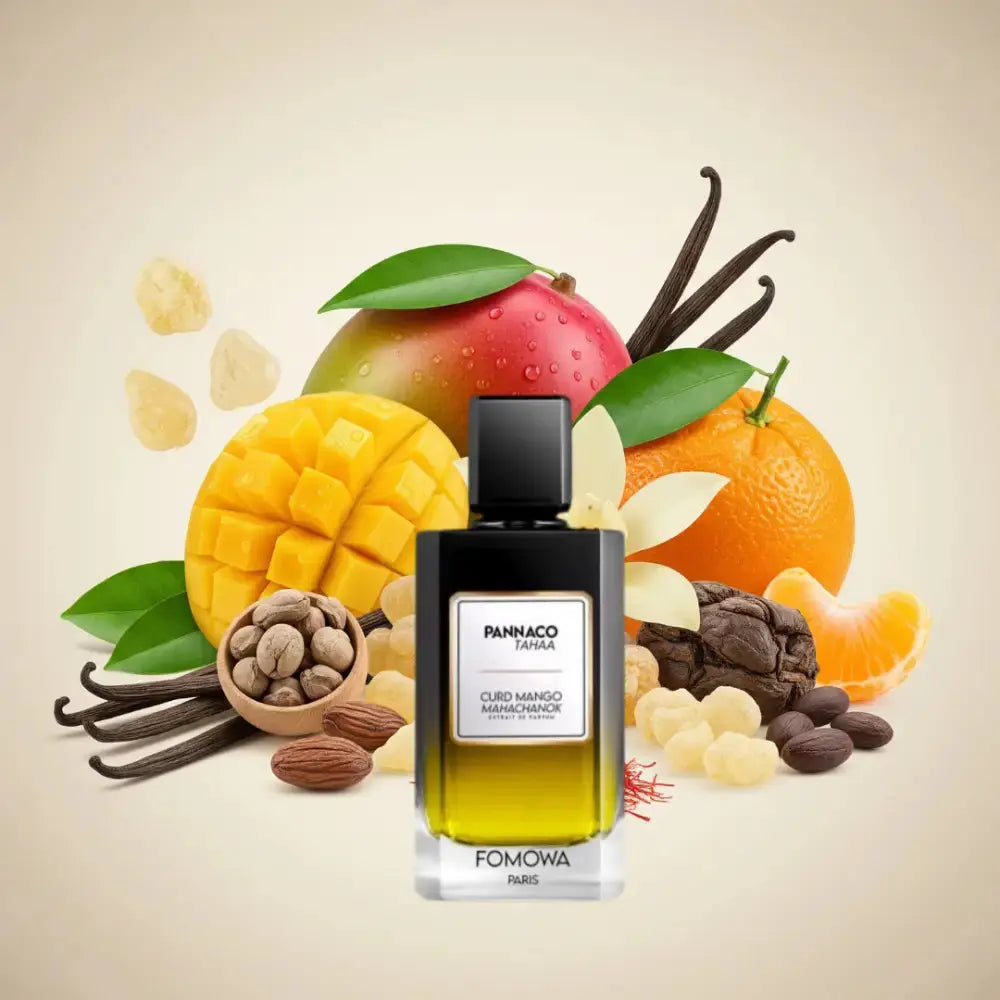 Notes olfactives Fomowa Paris Pannaco Tahaa - Extrait de Parfum Maison Matheis