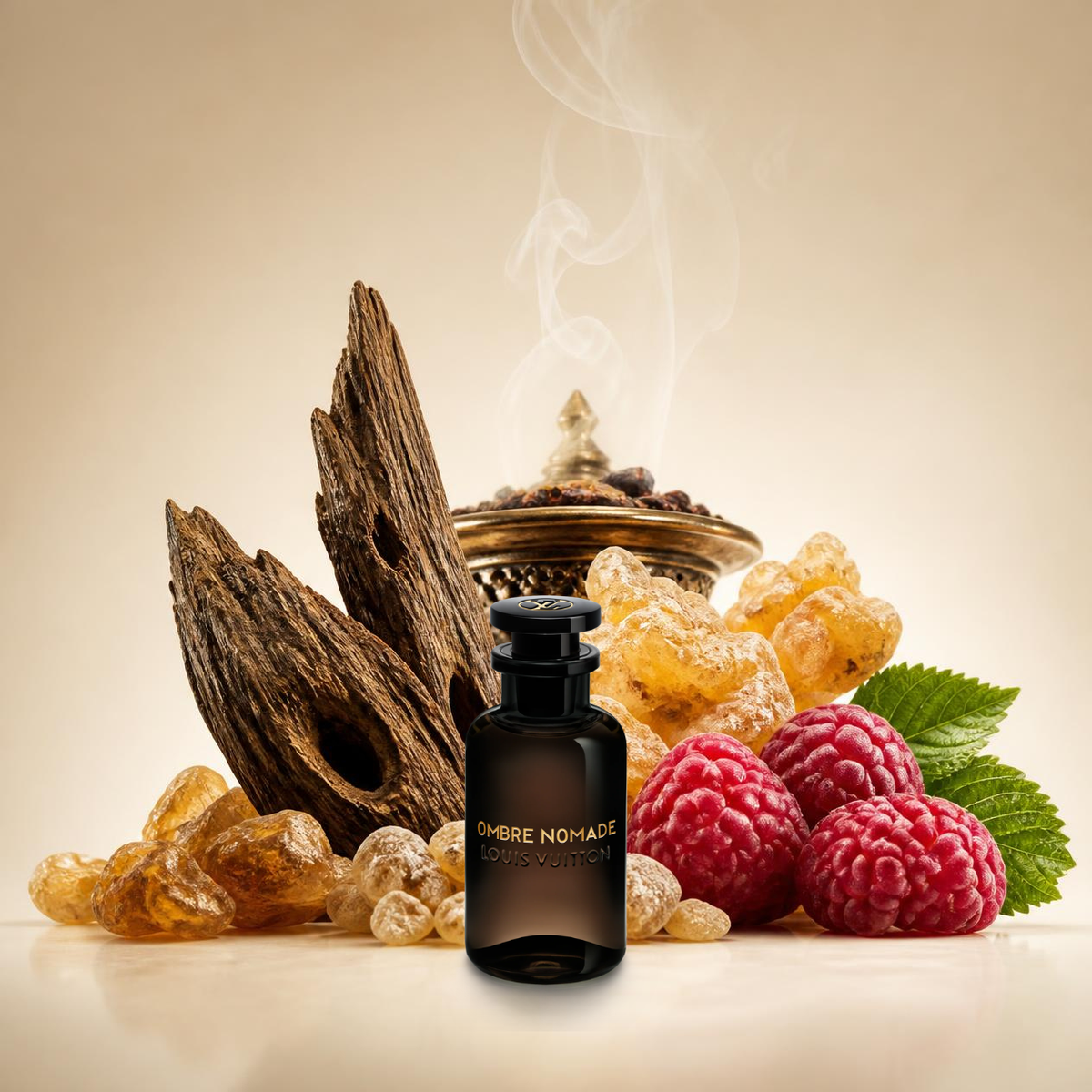 Notes olfactives Louis Vuitton Ombre Nomade - Eau de Parfum Maison Matheis