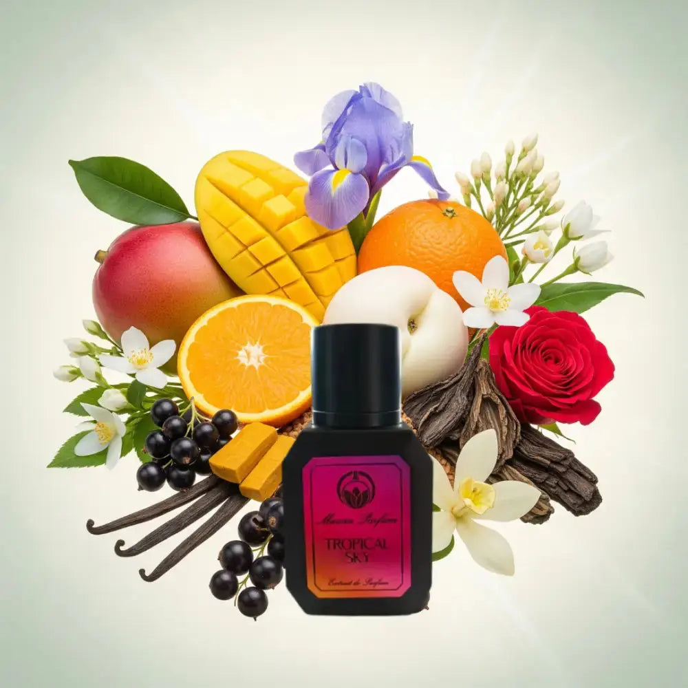 Notes olfactives Maiora Tropical Sky - Extrait de parfum Maison Matheis