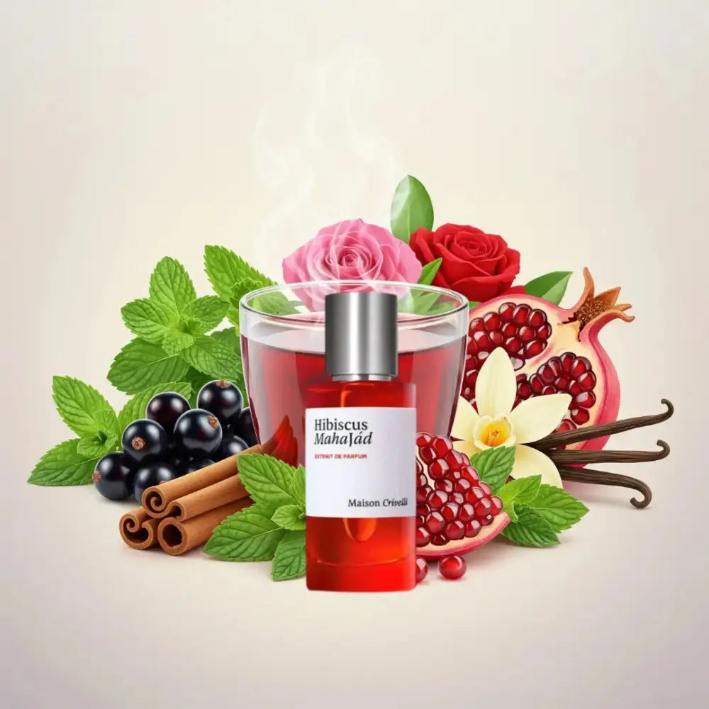 Notes olfactives Maison Crivelli Hibiscus Mahajád - Extrait de Parfum Maison Matheis