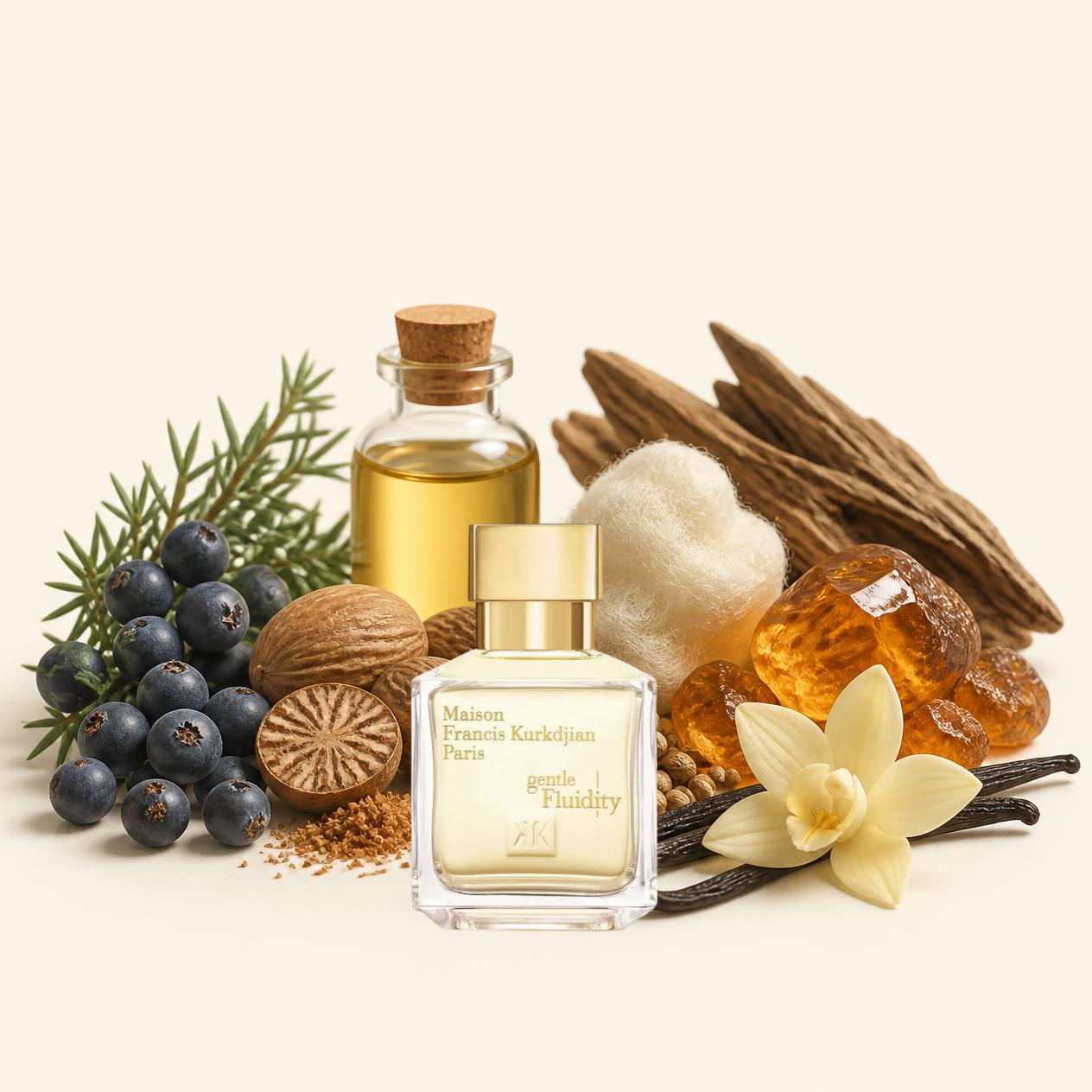 Notes olfactives Maison Francis Kurkdjian Gentle Fluidity Gold - Eau de Parfum Maison Matheis