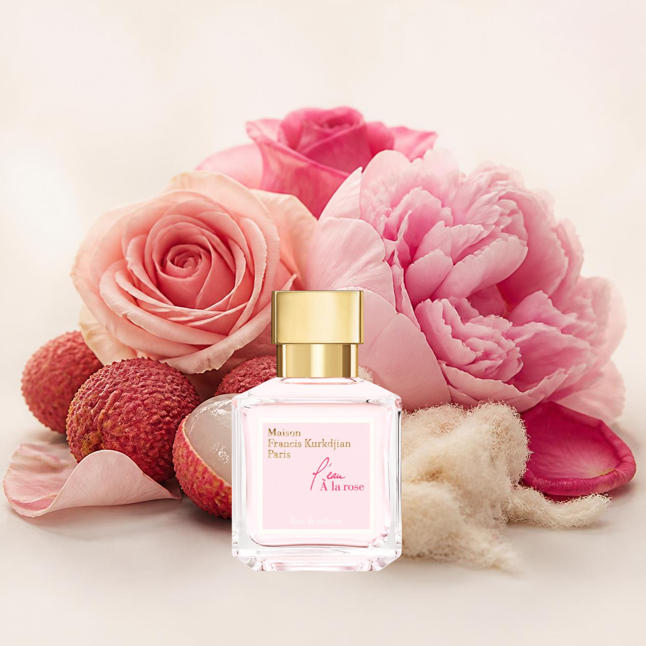 Notes olfactives Maison Francis Kurkdjian L'eau à la rose - Eau de Toilette Maison Matheis