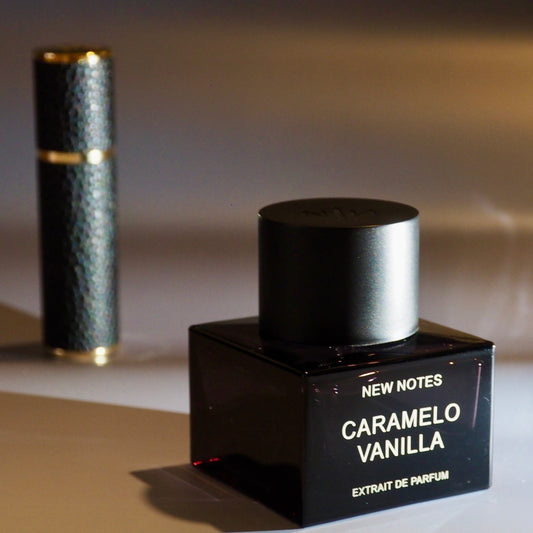 Échantillon New Notes Caramelo Vanilla - Extrait de parfum Maison Matheis