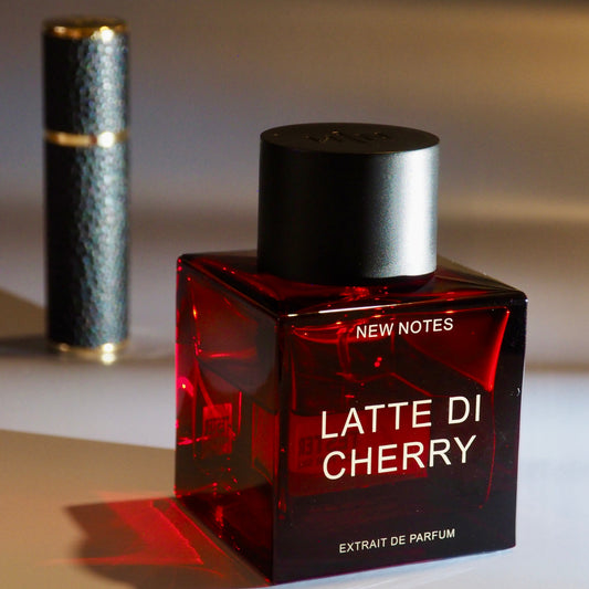 Échantillon New Notes Latte Di Cherry - Extrait de Parfum Maison Matheis