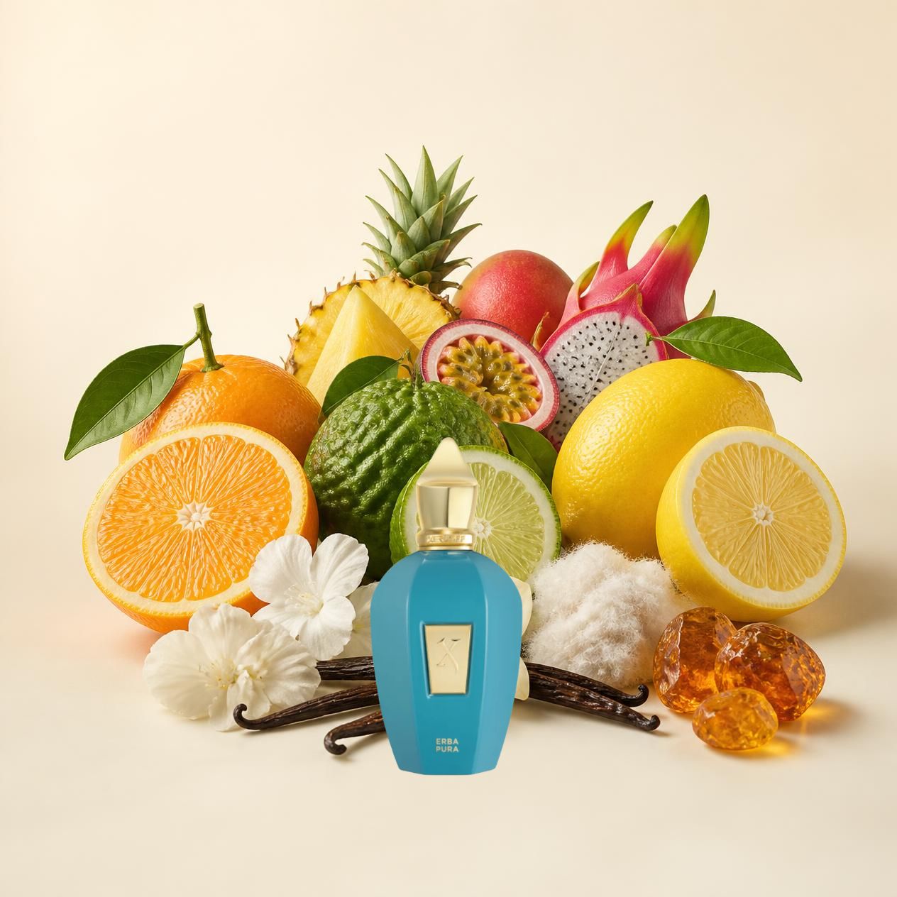 Notes olfactives Xerjoff Erba Pura- Eau de Parfum Maison Matheis