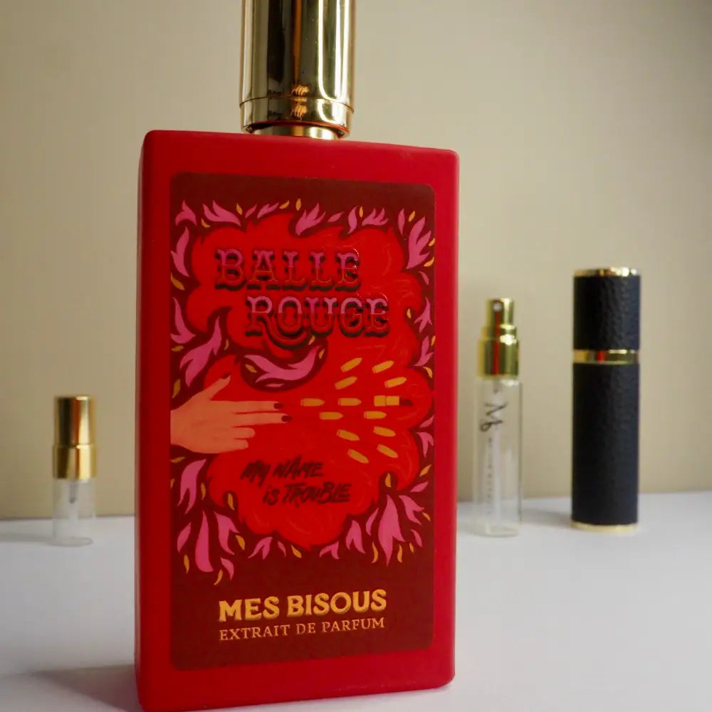 Échantillon Mes Bisous Balle Rouge - Extrait de Parfum Maison Matheis