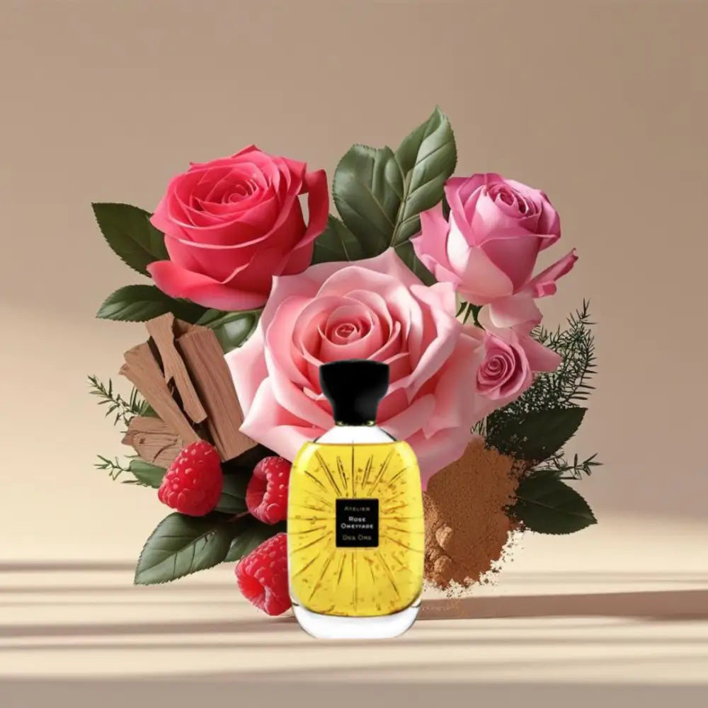 Notes olfactives Atelier des Ors Rose Omeyyade - Eau de Parfum Maison Matheis