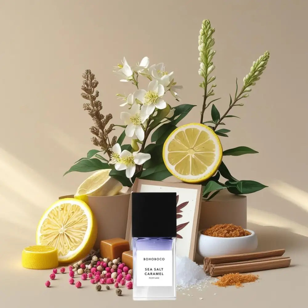 Notes olfactives Bohoboco Sea Salt Caramel - Eau de Parfum Maison Matheis