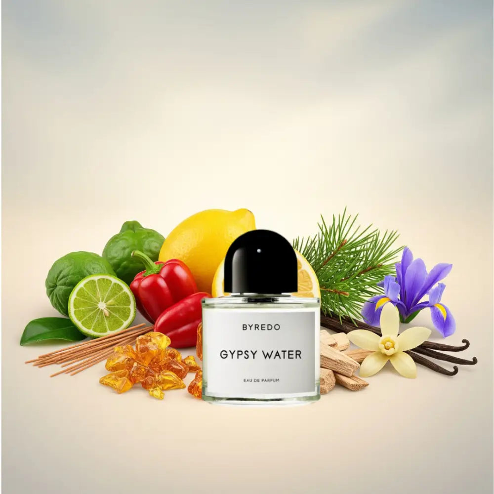 Notes olfactives Byredo Gypsy Water - Eau de Parfum Maison Matheis