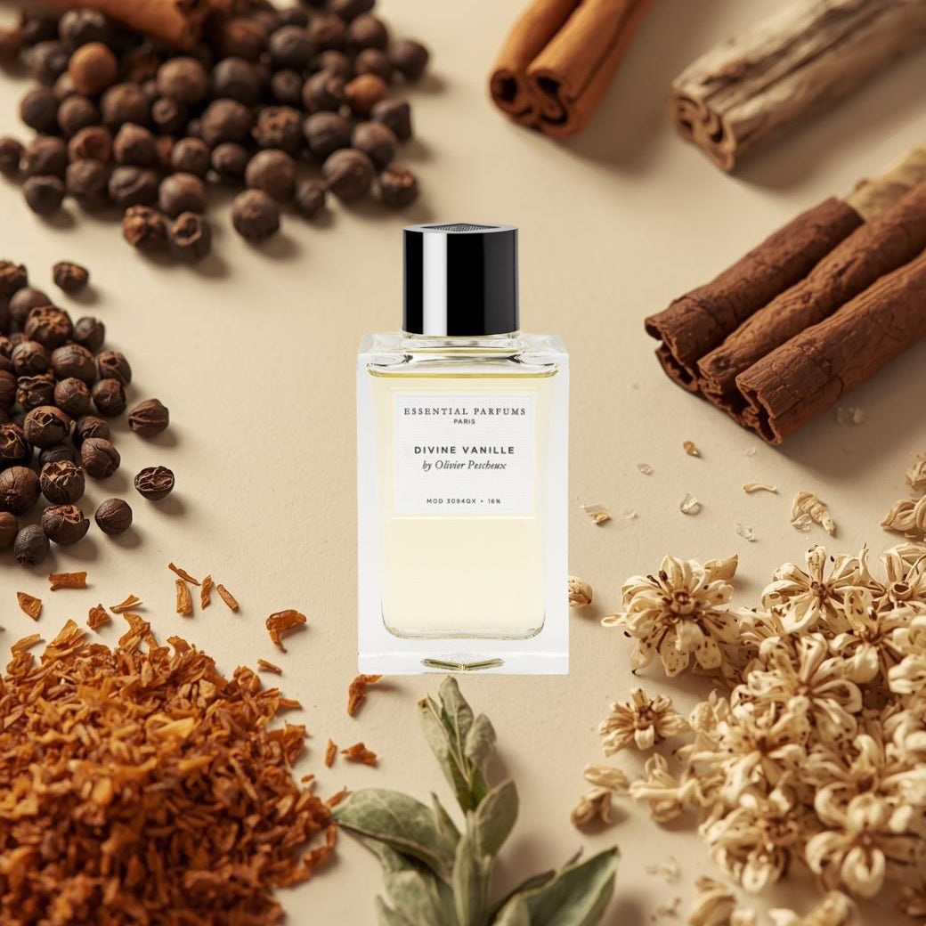 Notes olfactives Essential Parfums Divine Vanille - Eau de Parfum Maison Matheis