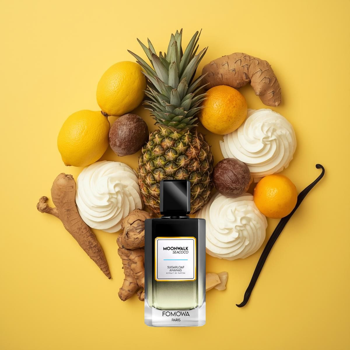 Notes olfactives Fomowa Paris Moonwalk Seacoco - Extrait de Parfum Maison Matheis