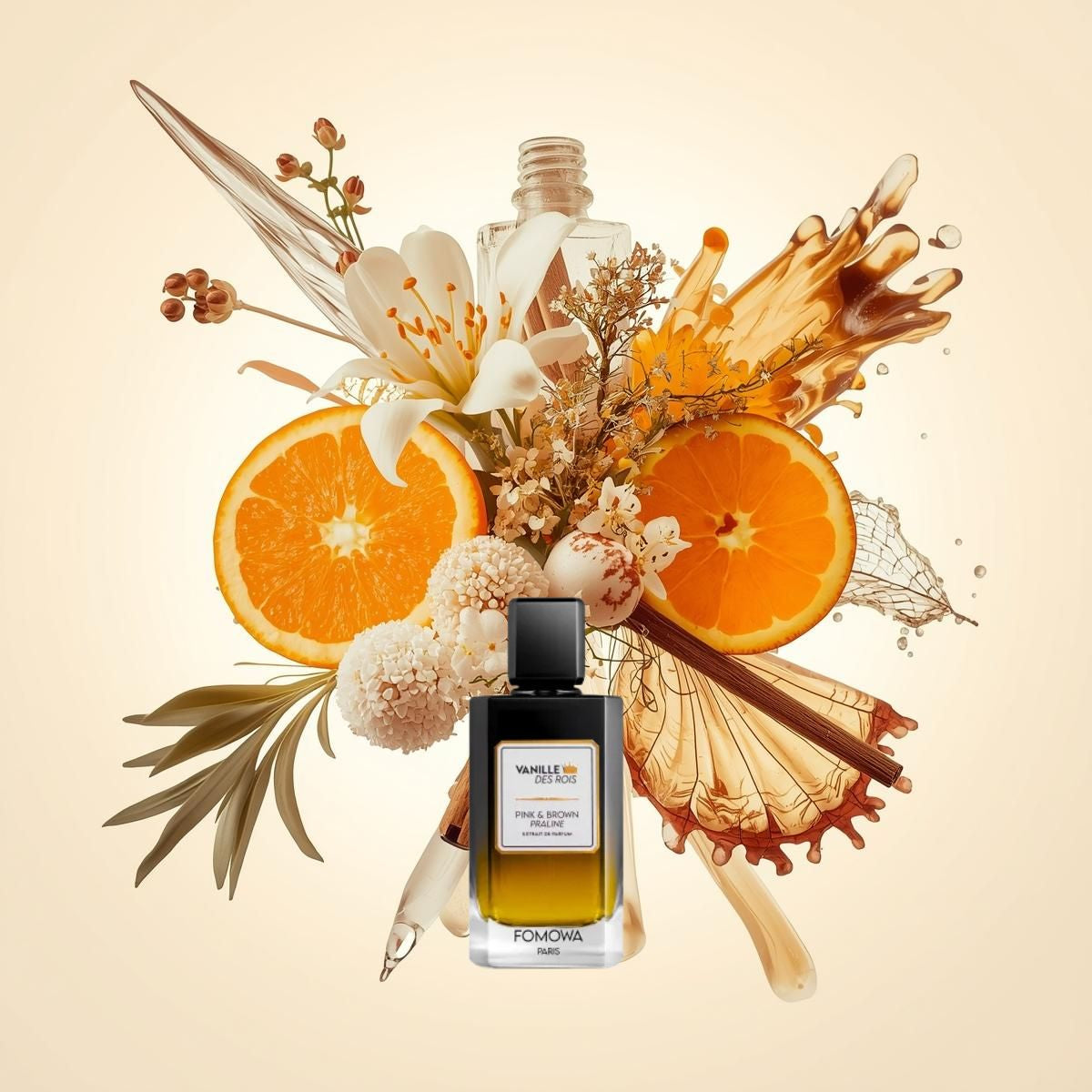 Notes olfactives Fomowa Paris Vanille des Rois - Extrait de Parfum Maison Matheis