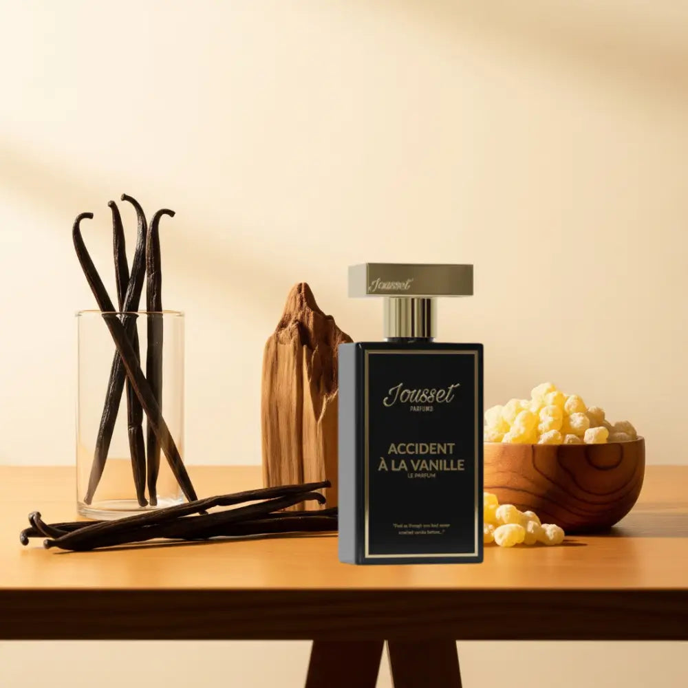 Notes olfactives Jousset Accident à la Vanille - Extrait de Parfum Maison Matheis