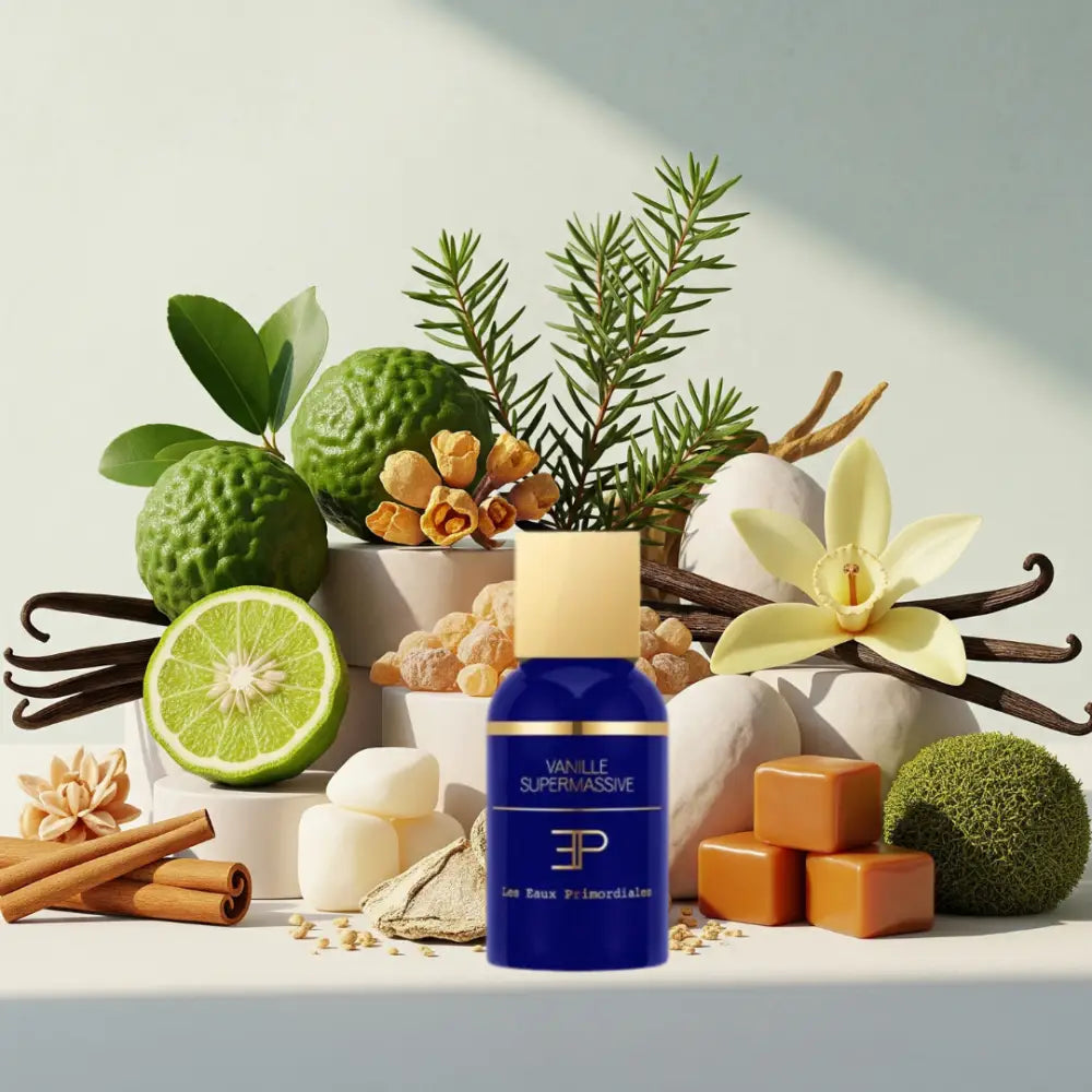 Notes olfactives Les Eaux Primordiales Vanille Supermassive - Extrait de Parfum Maison Matheis