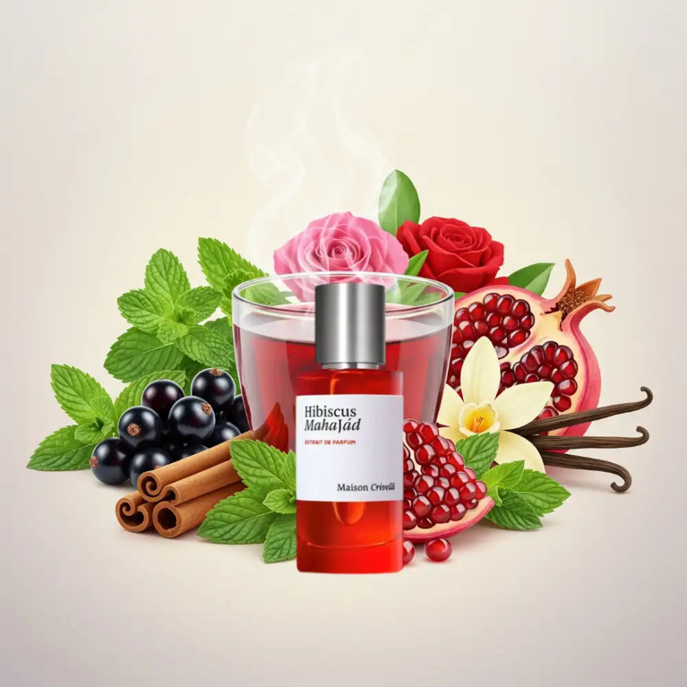 Notes olfactives Maison Crivelli Hibiscus Mahajád - Extrait de Parfum Maison Matheis