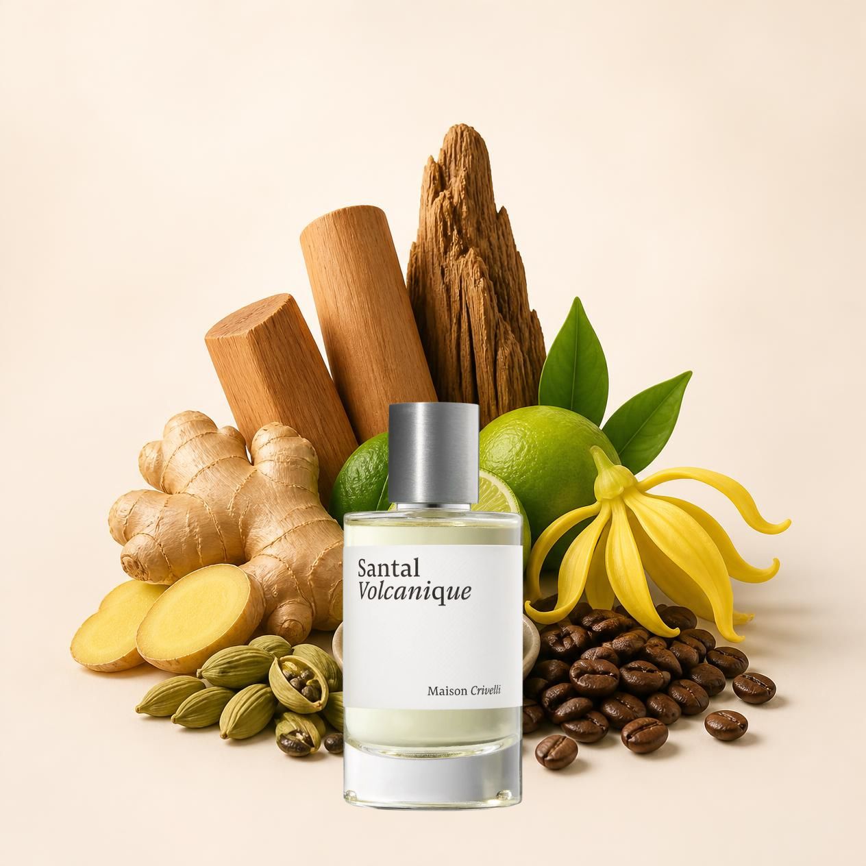 Maison Crivelli Santal Volcanique - Eau de Parfum - Échantillon
