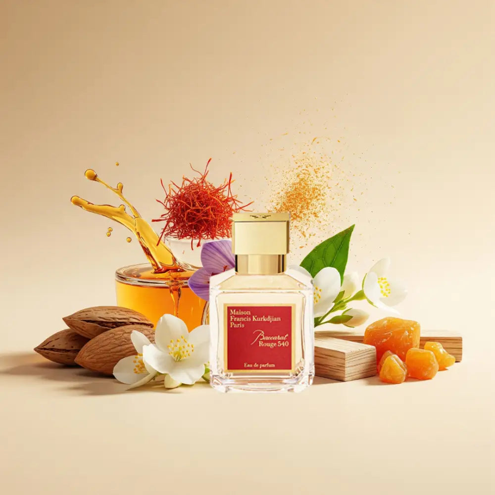 Notes olfactives Maison Francis Kurkdjian Baccarat Rouge 540 - Eau de Parfum Maison Matheis