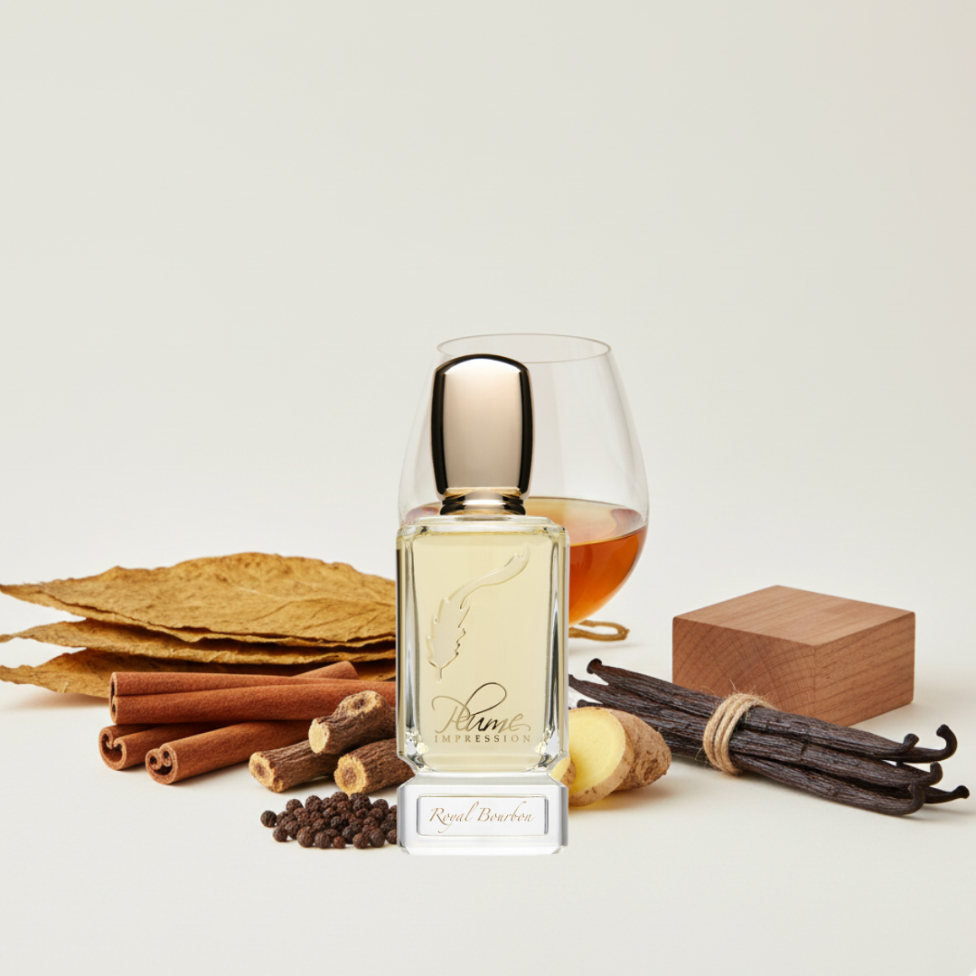 Notes olfactives Plume Impression Royal Bourbon - Eau de Parfum Maison Matheis